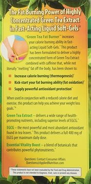 &quot;Benefits of Green Tea Fat Burner Pills